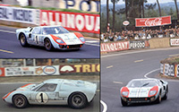 Ford GT40 Mk2 - No.1 Shelby American Inc. 2nd place, Le Mans 24 Hours 1966. Ken Miles / Denny Hulme