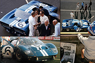 Ford GT40 Mk2 - No.6 Holman & Moody. Practice livery, Le Mans 24 Hours 1966. Lucien Bianchi / Mario Andretti