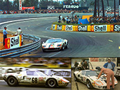 Ford GT40 Mk I - #68 Deutsche Auto Zeitung. 6th place, Le Mans 24 Hours 1969. Reinhold Jöst / Helmut Kelleners