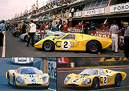 Ford MkIV - #2. Shelby American Inc. 4th place, Le Mans 24 Hours 1967. Bruce McLaren / Mark Donohue