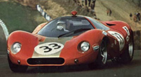 NSR 1144 Ford P68 - #33 Alan Mann Racing Limited. DNS, BOAC International 500, Brands Hatch 6 Hours 1968. Jochen Rindt / Mike Spence