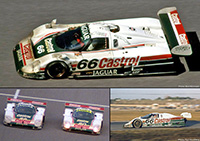 Jaguar XJR-9 - #66 Castrol. Castrol Jaguar Racing: 3rd place, Daytona 24 Hours 1988. Eddie Cheever / John Watson / Johnny Dumfries