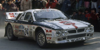 Lancia 037 - #24 Team Grifone Würth. Winner, Targa Florio Rally 1983, Franco Cunico / Ergy Bartolich