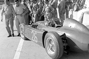 Lancia D50 - No26, Alberto Ascari, Monaco Grand Prix 1955, practice livery