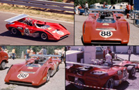 Lola T222 No.88. 6th place, Can-Am Mont-Tremblant 1971, Hiroshi Kazato