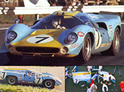 Lola T70 Mk3 - #7 Sports Cars Unlimited. Disqualified, Le Mans 24 Hours 1968. Ulf Norinder / Sten Axelsson