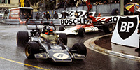 Lotus 72 - #8 John Player Team Lotus: 3rd place, Monaco Grand Prix 1972, Emerson Fittipaldi