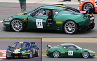 Lotus Evora GT4 - #22, GDM Costruzioni. Scuderia Giudici, GT4 European Cup, Silverstone 2011, Stefano D'Aste