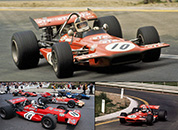 March 701 - No.10 STP. March Engineering: 2nd place, Belgian Grand Prix, Spa 1970. Chris Amon