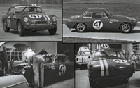 MGB - #47. 17th place, Sebring 12 Hours 1964. Entrant: Kjelle Qvale. Drivers: Ed Leslie / John Dalton