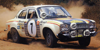 Hannu Mikkola / Gunnar Palm. Winner, East African Safari Rally 1972