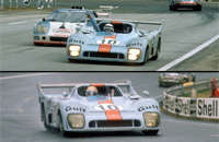 Mirage GR8 - #10 Gulf. 3rd place, Le Mans 24hrs 1975. Vern Schuppan / Jean-Pierre Jaussaud