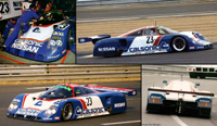 Nissan R89C - #23 Calsonic. DNF, Le Mans 24hrs 1989. Nissan Motorpsort: Masahiro Hasemi / Kazuyoshi Hoshino / Toshio Suzuki