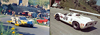 Porsche 907 K - No.276 German B.G. Racing Team: 6th place, Targa Florio 1969. Gerhard Koch / Hans-Dieter Dechant
