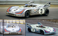Porsche 908/3 - #3 Martini Racing Team. Winner, 1000km Nürburgring 1971. Gérard Larrousse / Vic Elford