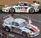Porsche 911 GT2 - No.77 Chéreau Sports / Labre Compétition. DNF, Le Mans 24 Hours 1997. Jean-Pierre Jarier / Jean-Luc Chéreau / Jack Leconte