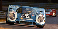Porsche 917 K - #24 Porsche Konstruktionen K.G. DNS (withdrawn), Le Mans 24 Hours 1970. Hans-Heinrich 'Rico' Steinemann / Dieter Spoerry