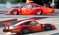 Porsche 935/78-81 - #70 Momo/Penthouse. 200 Meilen von Nürnberg 1981. 2nd place, DRM / 5th place, Norisring Trophy. Gianpiero Moretti
