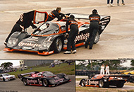 Porsche 962 IMSA - No.1 Copenhagen. A.J.Foyt Enterprises: 4th place, Sebring 12 Hours 1988. A.J.Foyt / Hurley Haywood