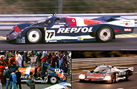 Porsche 962 C - #17 Repsol. Brun Motorsport: DNF, Le Mans 24 Hours 1989. Oscar Larrauri / Jésus Pareja / Walter Brun