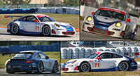 Porsche 997 GT3 RSR - #71 Tafel Racing. 15th place, Sebring 12 Hours 2007. Wolf Henzler / Robin Liddell / Patrick Long