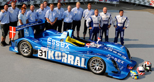 Porsche RS Spyder - #31, Essex/Korral. 12th place, Le Mans 24hrs 2008. John Nielsen / Casper Elgaard / Sascha Maassen