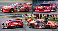 Sauber BMW M1 Group 5 - #50 BASF. BASF Cassetten Team GS Sport: DNF, Le Mans 24 Hours 1981. Hans-Joachim Stuck / Jean-Pierre Jarier / Helmut Henzler