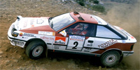 Toyota Celica GT-Four. Winner, Acropolis Rally 1990. Carlos Sainz/Luis Moya