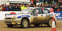 Toyota Corolla WRC. #45 V-Rally. DNF, Network Q Rally of Great Britain 1999. Martin Brundle / Arne Hertz