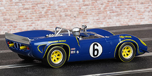 Monogram 85-4833 Lola T70 Mkll - No.6 Sunoco Special. Roger Penske Racing Enterprises: Can-Am 1966. Mark Donohue - 02
