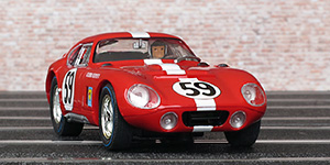 Monogram 85-4834 Shelby Cobra Daytona Coupe - #59 Scuderia Filipinetti. DNF, Le Mans 24 Hours 1965. Peter Sutcliffe / Peter Harper - 03