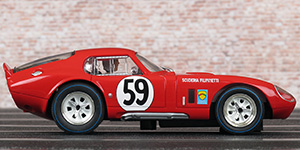Monogram 85-4834 Shelby Cobra Daytona Coupe - #59 Scuderia Filipinetti. DNF, Le Mans 24 Hours 1965. Peter Sutcliffe / Peter Harper - 05