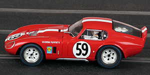 Monogram 85-4834 Shelby Cobra Daytona Coupe - #59 Scuderia Filipinetti. DNF, Le Mans 24 Hours 1965. Peter Sutcliffe / Peter Harper - 06