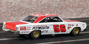 Monogram 85-4888 - 1966 Plymouth #56. Owner: Norm Nelson. USAC Stock Car, Milwaukee Mile 1966. Jim Hurtubise - 02
