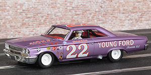 Monogram 85-4888 - 1963 Ford Galaxie 500. #22 Young Ford / Holman-Moody Racing. NASCAR 1963, Fireball Roberts - 01