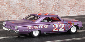 Monogram 85-4888 - 1963 Ford Galaxie 500. #22 Young Ford / Holman-Moody Racing. NASCAR 1963, Fireball Roberts - 02