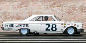 Monogram 85-4892/Revell 08333 - 1963 Ford Galaxie 500. #28 LaFayette Ford / Holman-Moody. Fred Lorenzen, NASCAR 1963 - 05