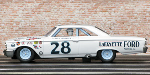 Monogram 85-4892/Revell 08333 - 1963 Ford Galaxie 500. #28 LaFayette Ford / Holman-Moody. Fred Lorenzen, NASCAR 1963 - 06