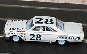 Monogram 85-4892/Revell 08333 - 1963 Ford Galaxie 500. #28 LaFayette Ford / Holman-Moody. Fred Lorenzen, NASCAR 1963 - 07