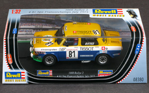 Revell 08380 Simca 1000 Rallye 2 - #81 Tissot. 16th (DNF), Spa 24 hours 1975. Eddie Vartan / Gérard Pires / Jean-Claude Justice - 11