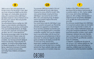 Revell 08380 Simca 1000 Rallye 2 - #81 Tissot. 16th (DNF), Spa 24 hours 1975. Eddie Vartan / Gérard Pires / Jean-Claude Justice - 12