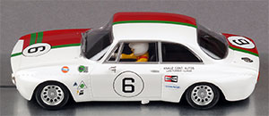 RevoSlot RS0152 Alfa Romeo GTAm - #6 Horst Kwech, 10th place, Trans-Am Green Valley 4 Hours 1967