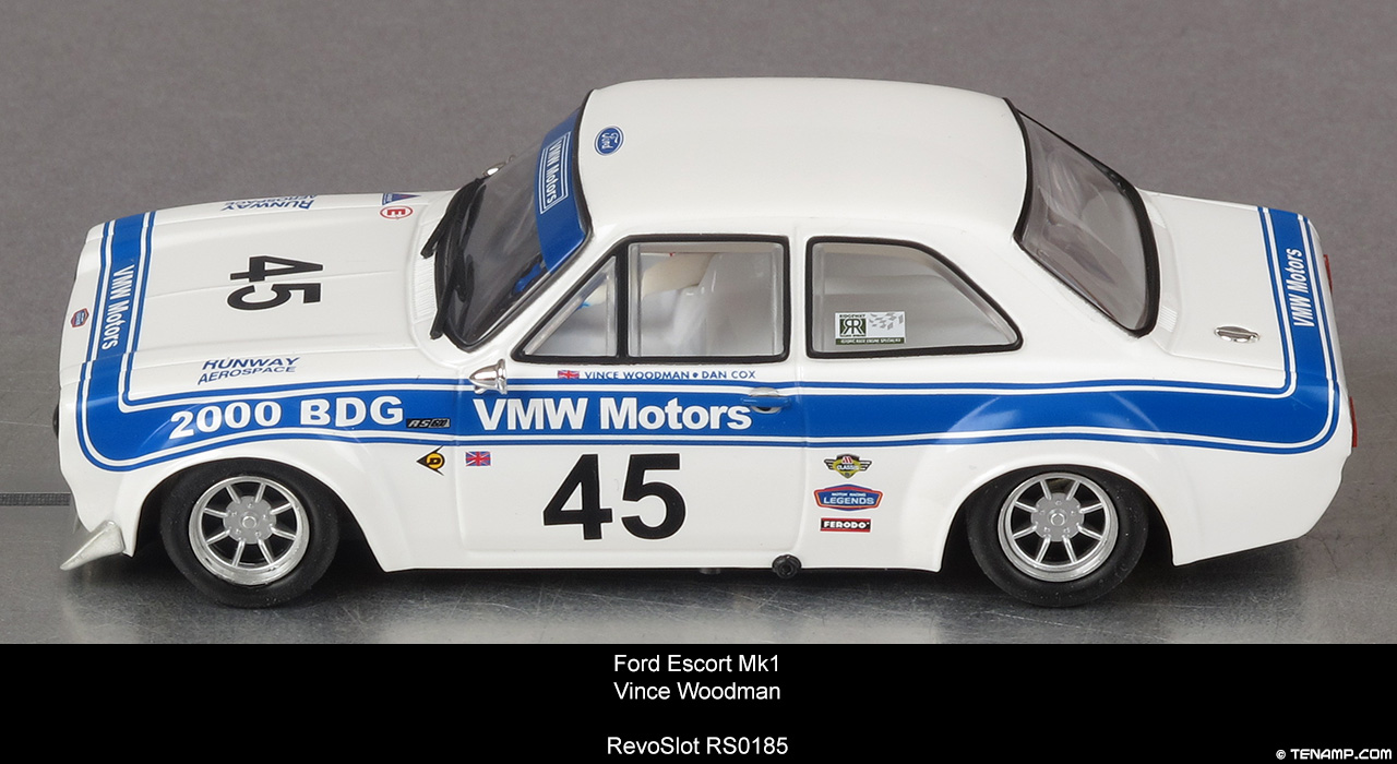 RevoSlot RS0185 Ford Escort mk1 - No45 VMW Motors. Vince Woodman