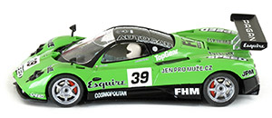 Scaleauto SC-6044 Pagani Zonda - #39 Esquire. Rock Media Motors: DNF, Epilog Brno 6 Hours 2010. Antonin Herbeck / Erik Janiš