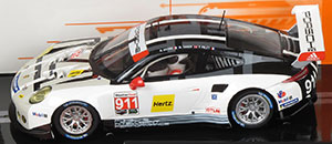 Scaleauto SC-6151R Porsche 991 RSR - No911 Hertz. Porsche North America. DNF, Sebring 12hr 2016. Patrick pilet / Nick Tandy / Kevin Estre