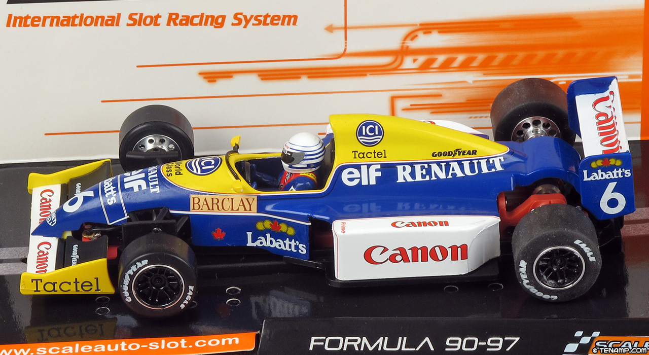 Scaleauto SC-6269 Formula 90-97 low nose - Williams #6 Riccardo Patrese