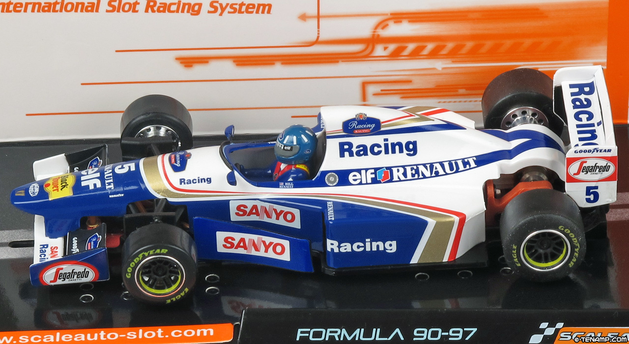 Scaleauto SC-6303 Formula 90-97 high nose - Williams #5 Damon Hill 1995
