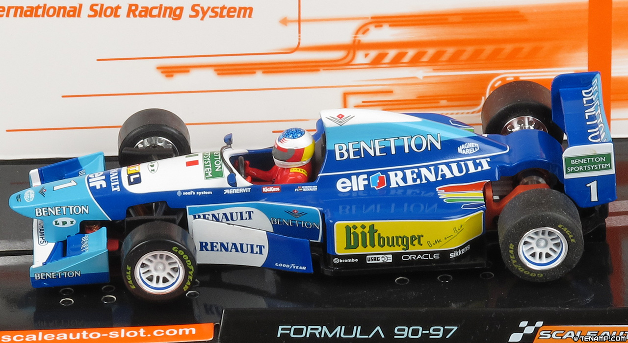 Scaleauto SC-6305 Formula 90-97 high nose - Benetton #1 Michael Schumacher 1995