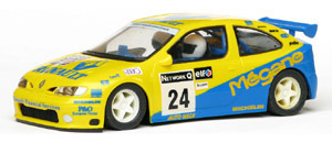 Scalextric C2029 Renault Mégane Maxi - #24. DNF, Network Q Rally GB 1996. Robbie Head / Bryan Thomas