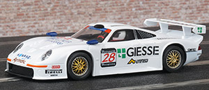Scalextric C2089 Porsche 911 GT1 - #28 Giesse/TengTools. Konrad Motorsport 1997